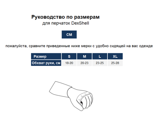 Перчатки защитные DexShell ThermFit (; XL (25-27); Оранжевый)